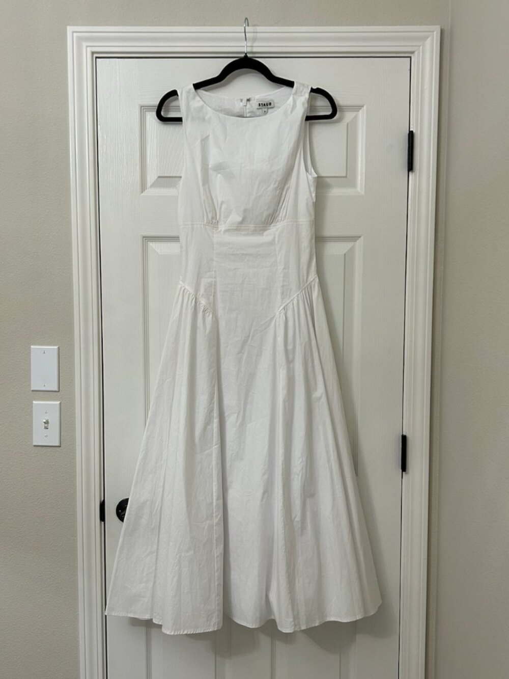 Staud Gwen White Dress
